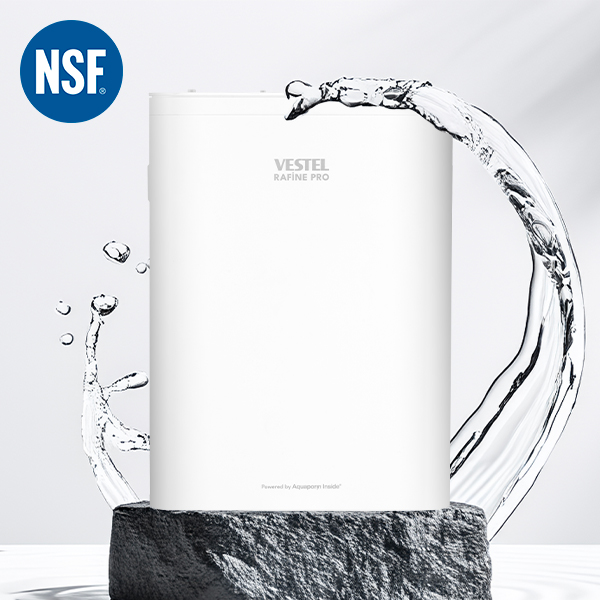 Vestel Rafine Pro Su Arıtma Cihazı NSF Sertifikası İle Hijyenik Standartlarda Arıtma Deneyimi